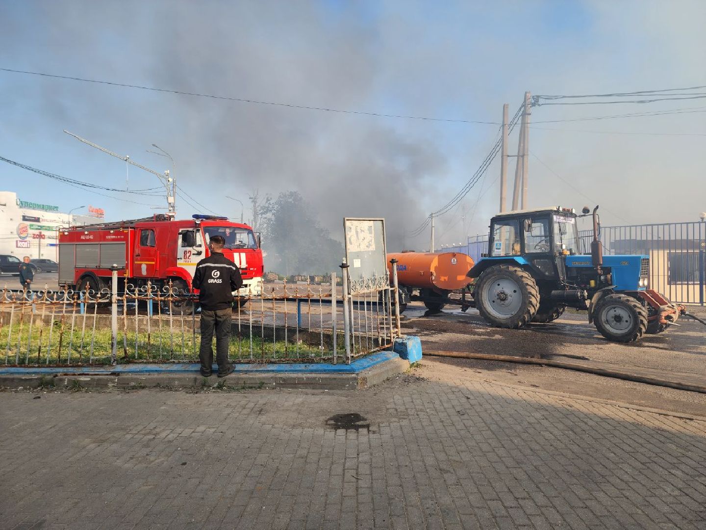 солнечногорск , чп, жители , пожар,