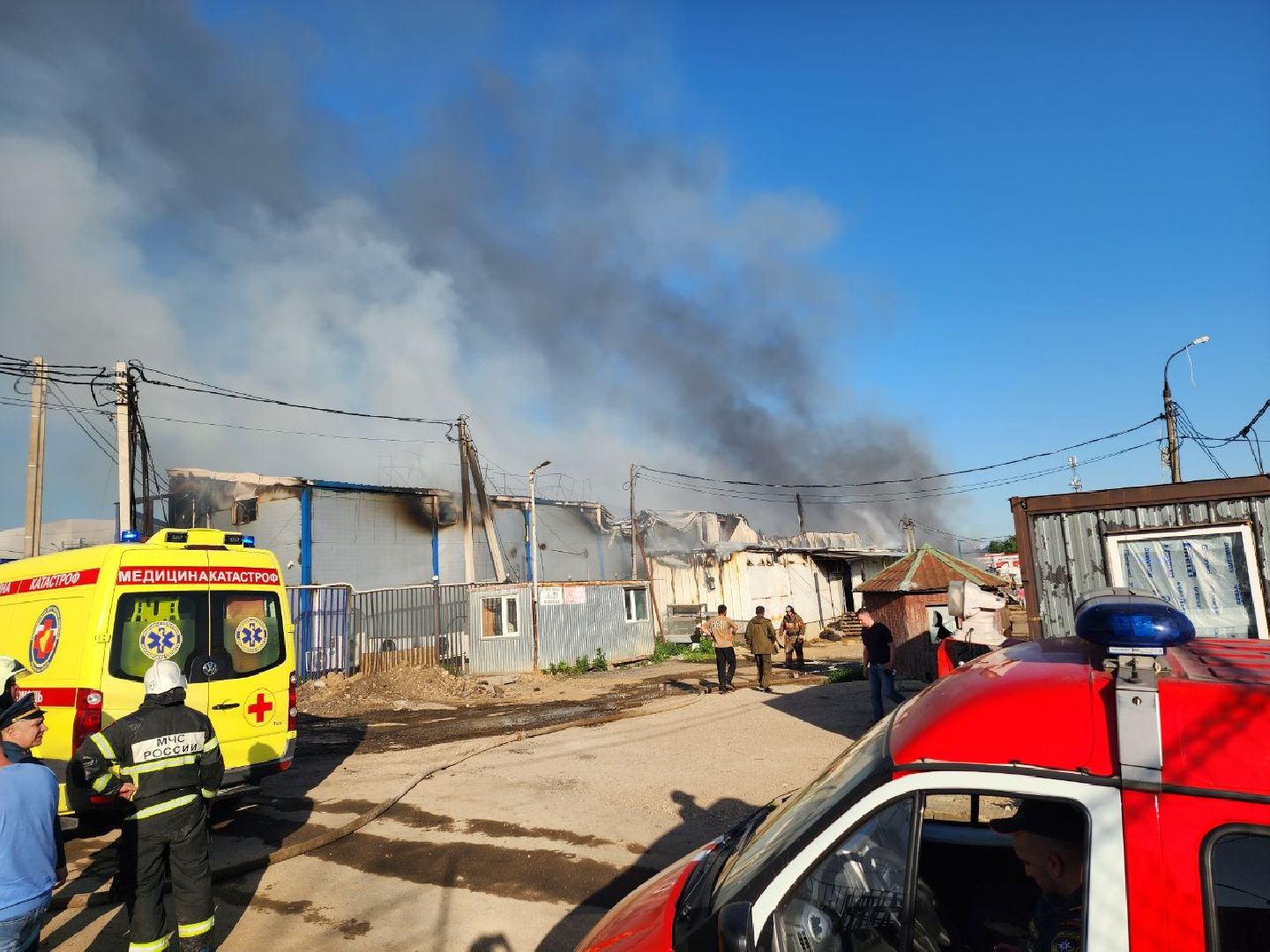 солнечногорск , чп, жители , пожар,