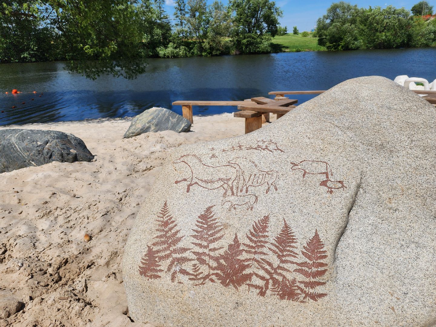 Зарайск, Лето, Пляж, Купальный сезон,