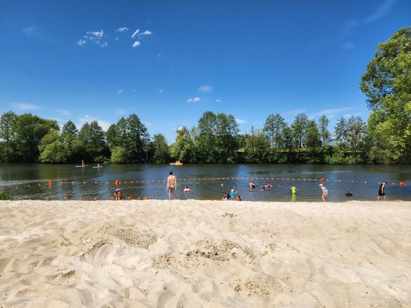 Зарайск, Лето, Пляж, Купальный сезон,