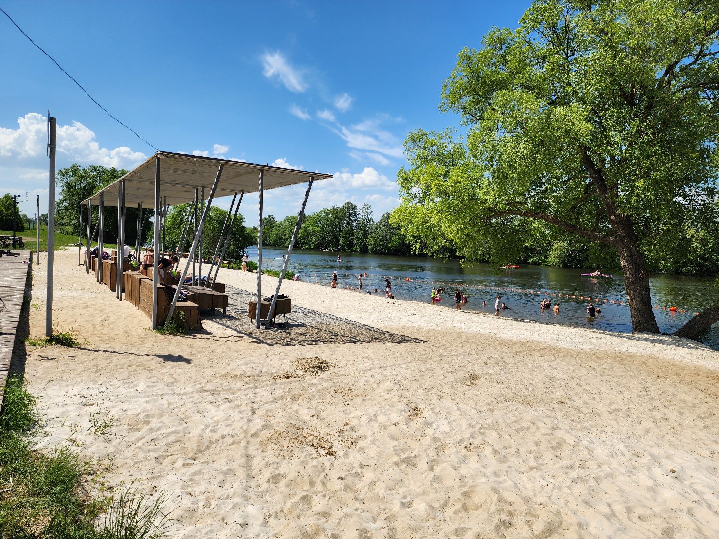 Зарайск, Лето, Пляж, Купальный сезон,