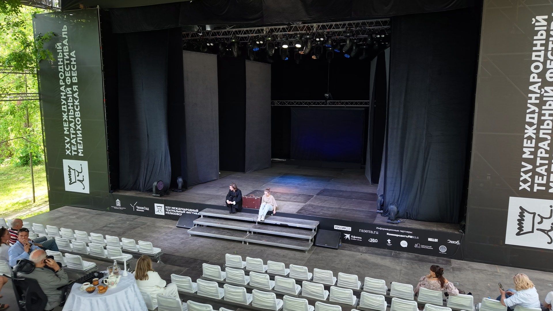 видео с коптера, фестиваль мелиховская весна, фестиваль в чехове,