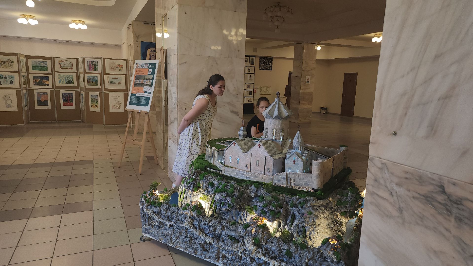 долгопрудный, ассирийские художники, дк вперед, джуна, древний мир, выставка, живопись,