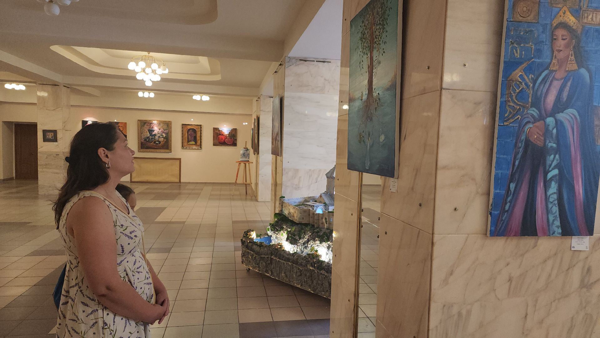 долгопрудный, ассирийские художники, дк вперед, джуна, древний мир, выставка, живопись,