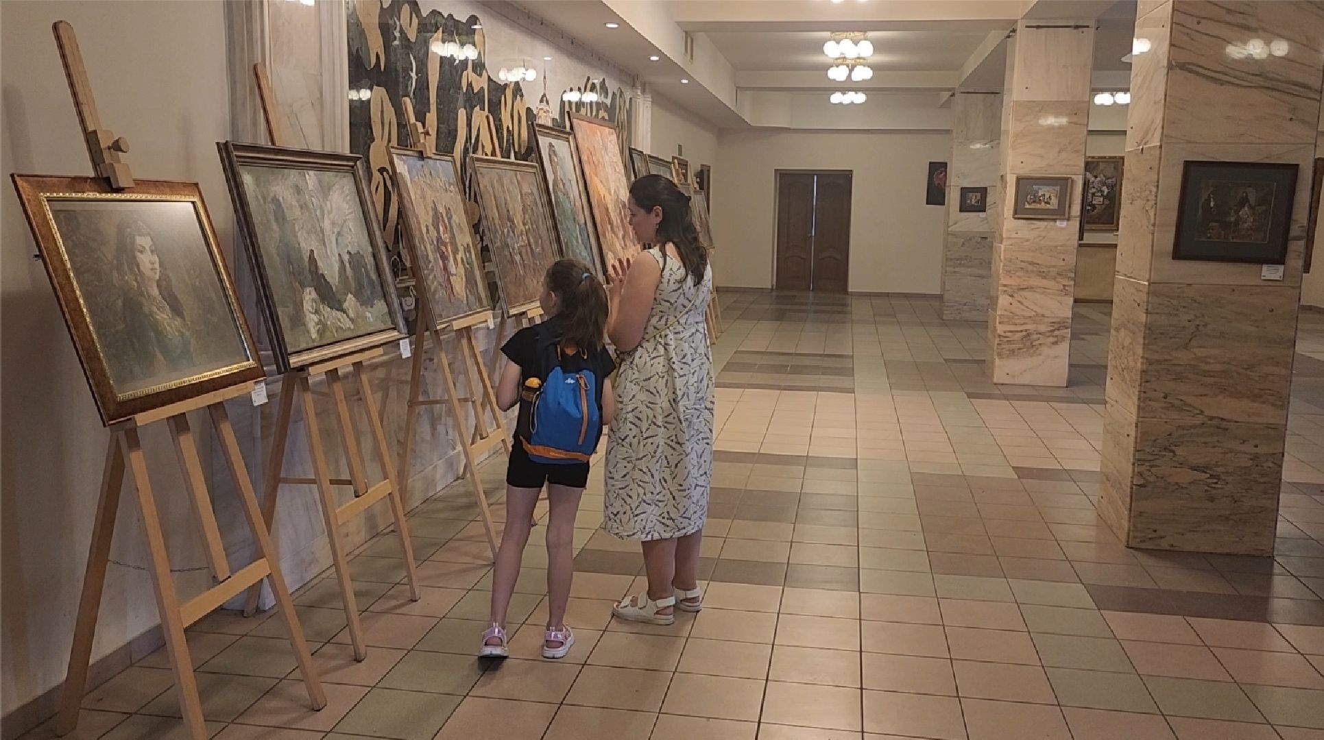 долгопрудный, ассирийские художники, дк вперед, джуна, древний мир, выставка, живопись,