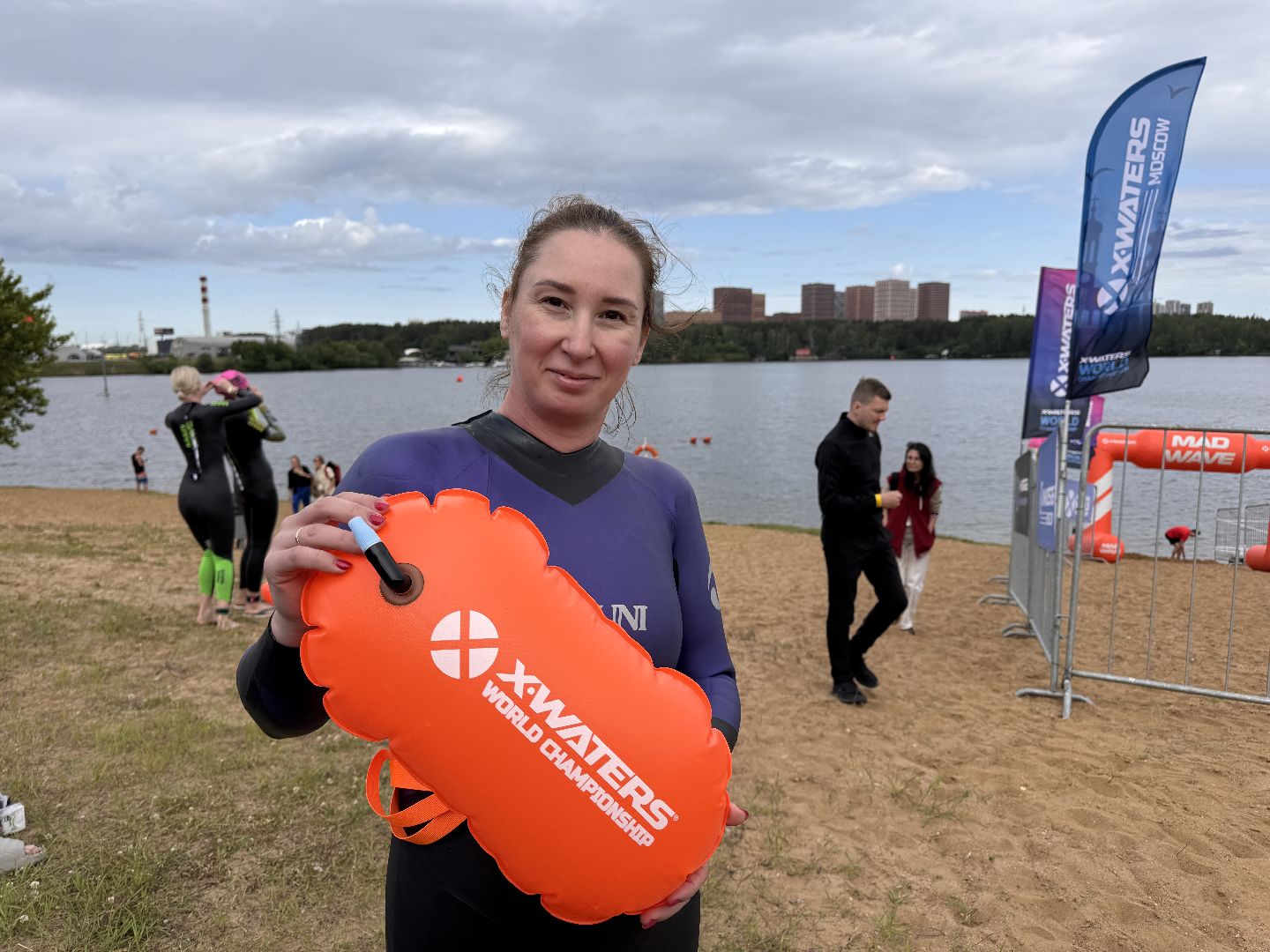 Заплыв на открытой воде, Красногорск, Пловцы-любители, Открытие пляжного сезона,
