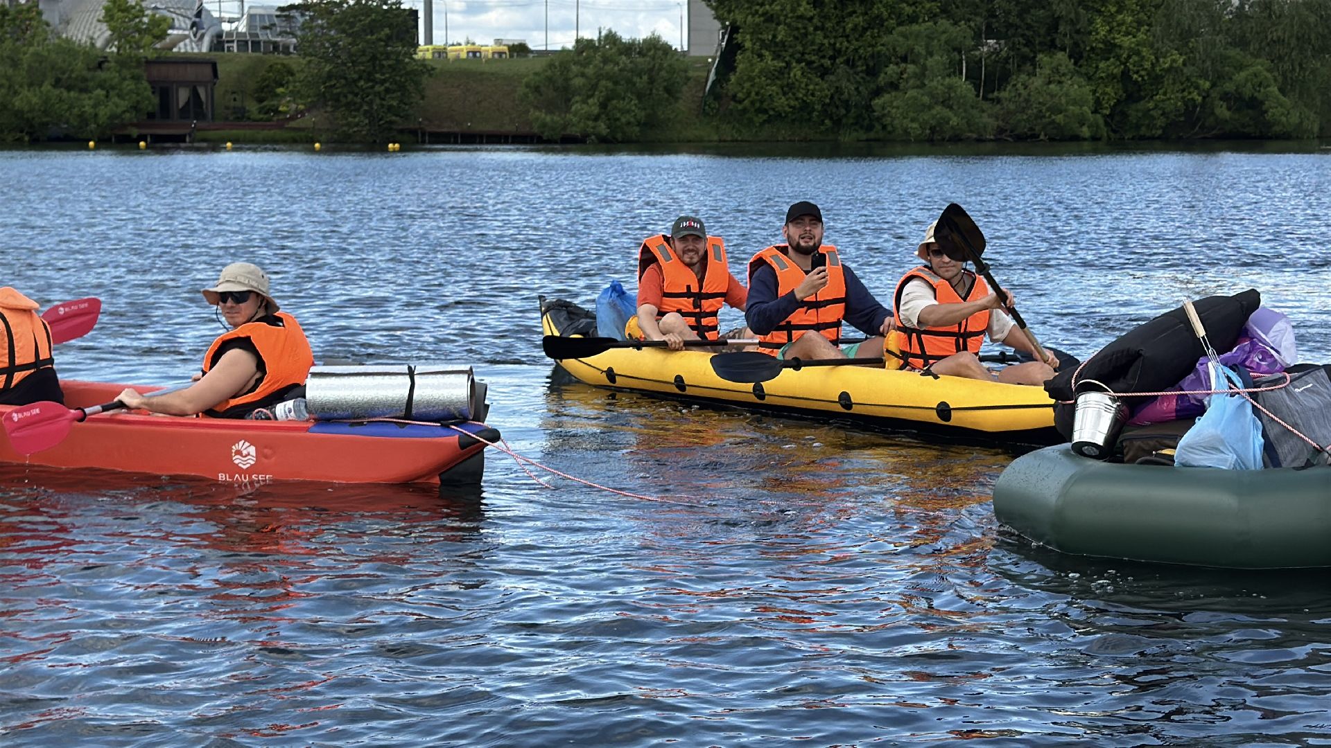Заплыв на открытой воде, Спасатели Красногорска, ГИМС,