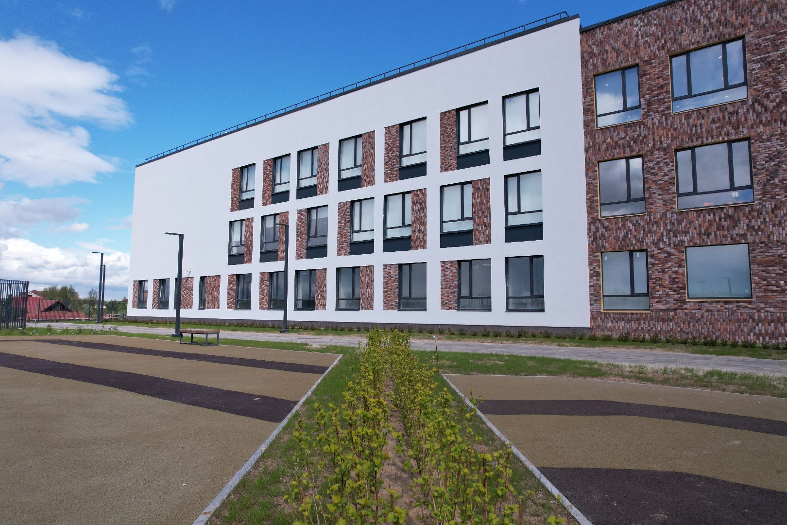 видео с коптера, школа в жк горки парк, школа в ленинском,