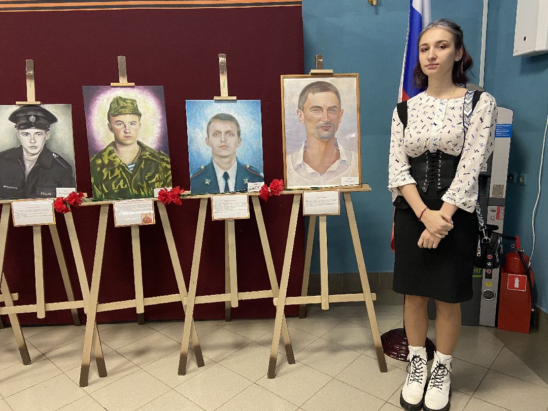 Волоколамск, СВО, спецоперация, художники, картины, портреты, выставка, воины, искусство