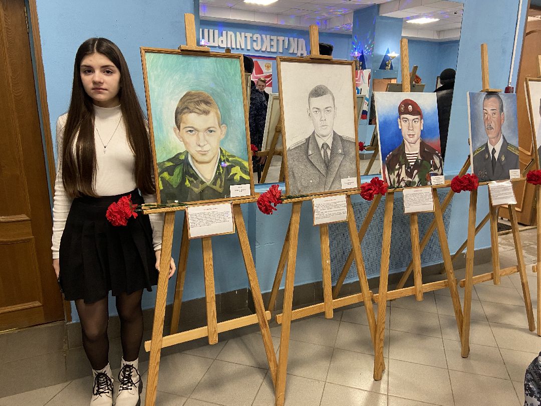 Волоколамск, СВО, спецоперация, художники, картины, портреты, выставка, воины, искусство