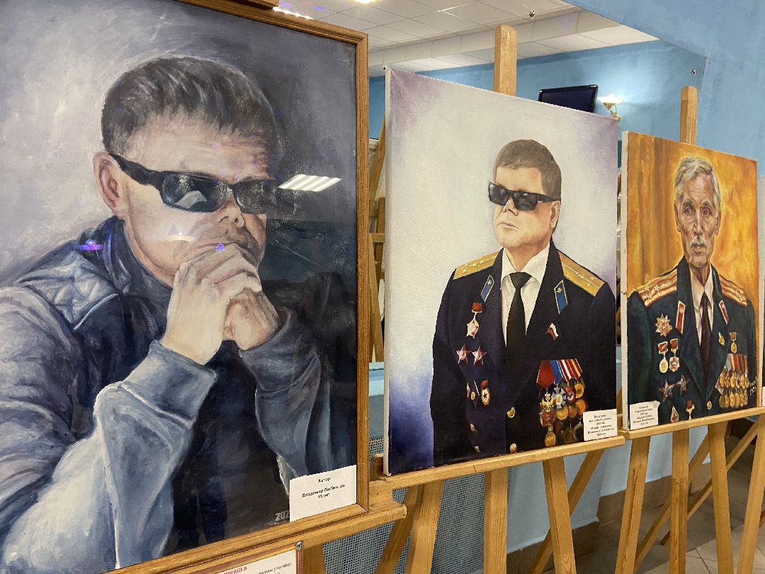Волоколамск, СВО, спецоперация, художники, картины, портреты, выставка, воины, искусство