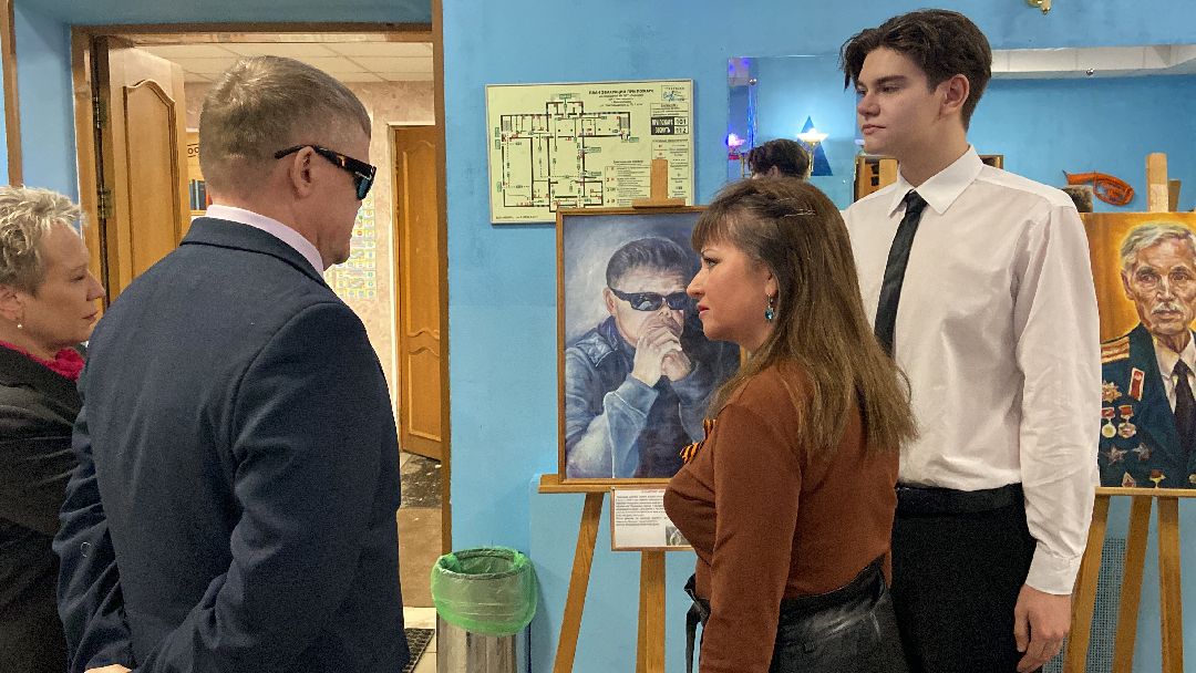 Волоколамск, СВО, спецоперация, художники, картины, портреты, выставка, воины, искусство