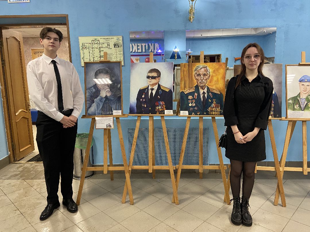 Волоколамск, СВО, спецоперация, художники, картины, портреты, выставка, воины, искусство