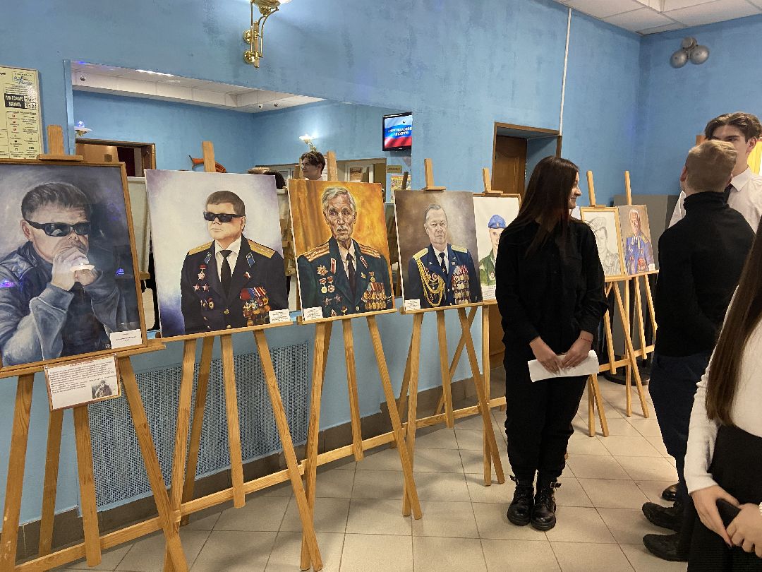 Волоколамск, СВО, спецоперация, художники, картины, портреты, выставка, воины, искусство