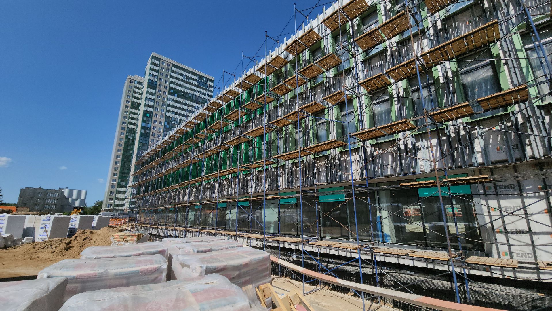 Красногорск , строительство, школа,