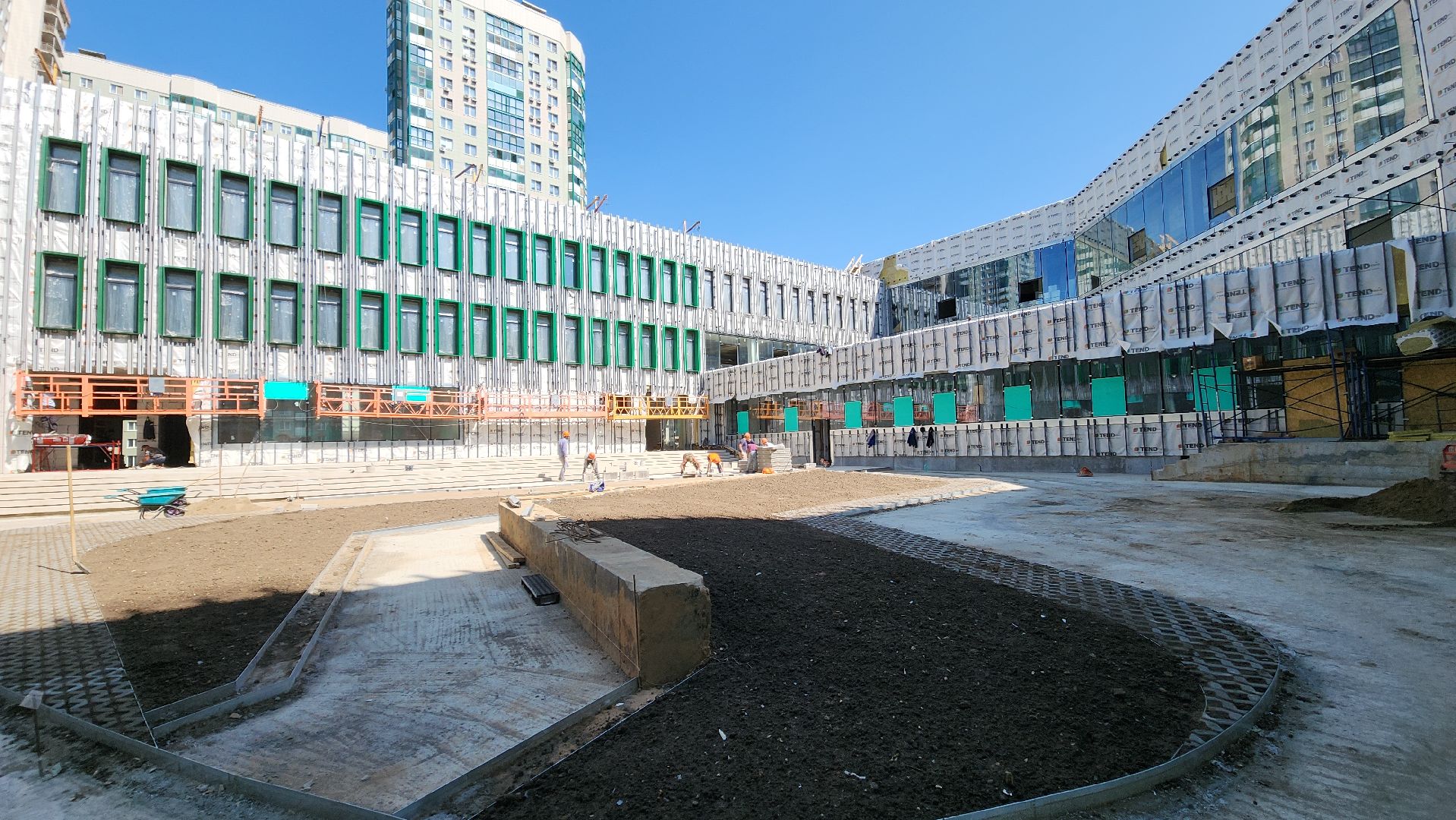 Красногорск , строительство, школа,