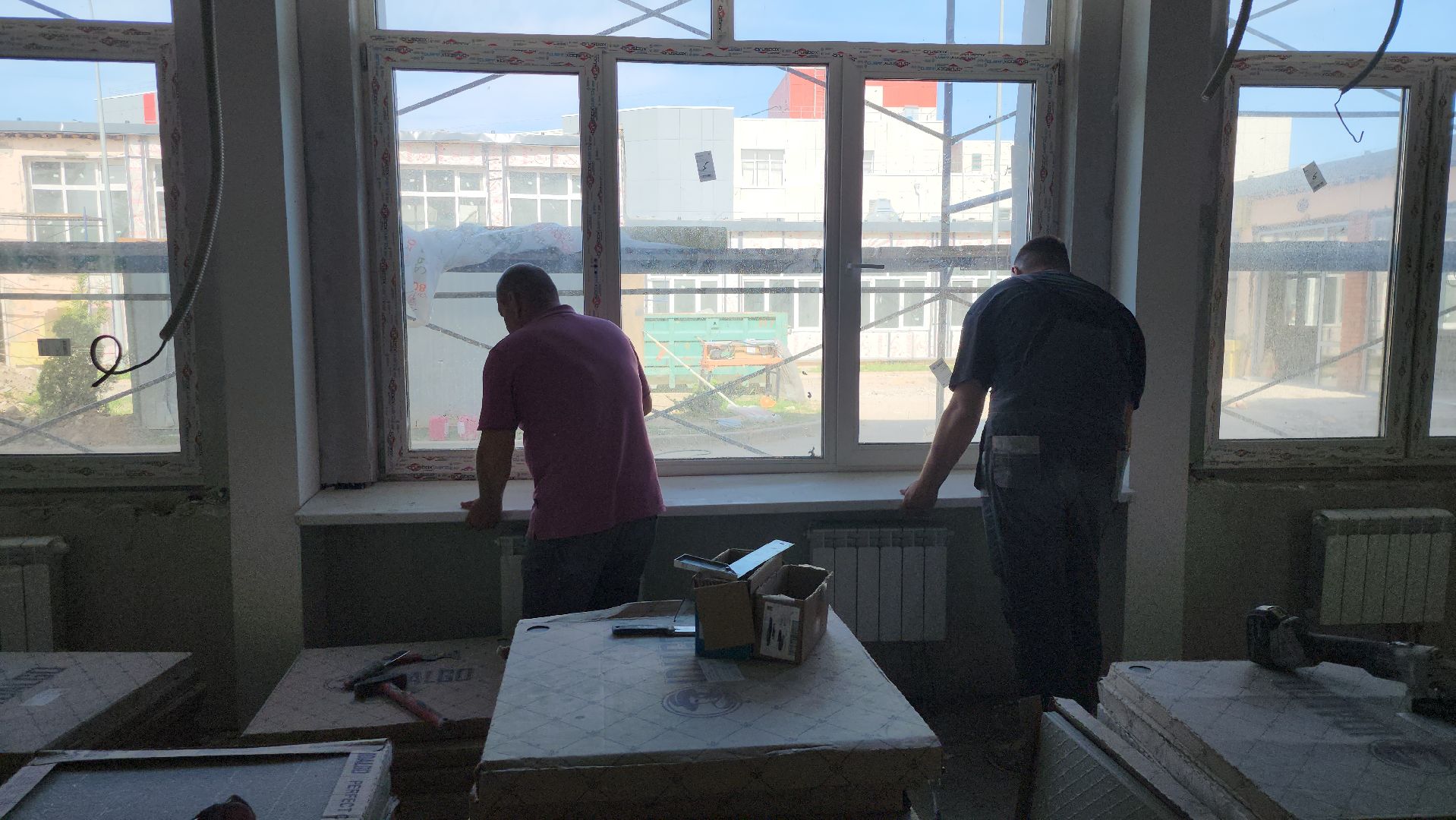 серпухов, подмосковье, капремонт школы,