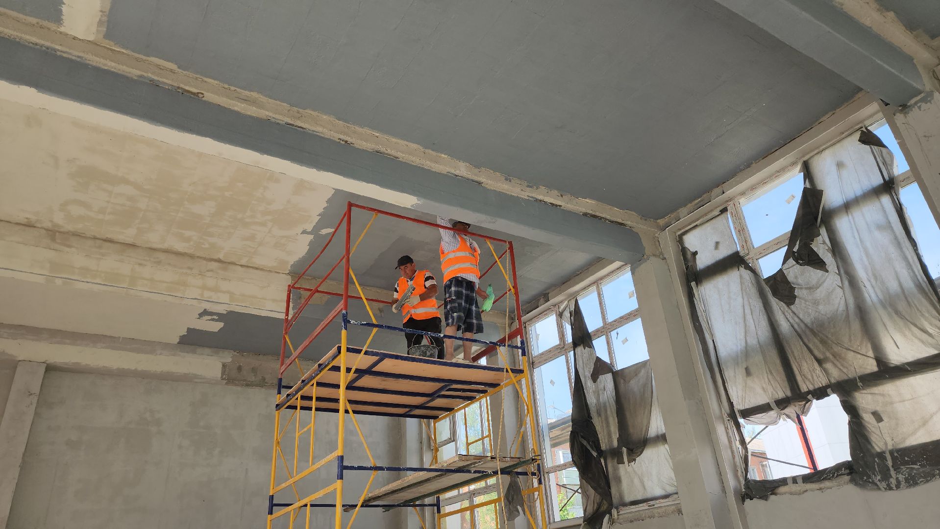 серпухов, подмосковье, капремонт школы,