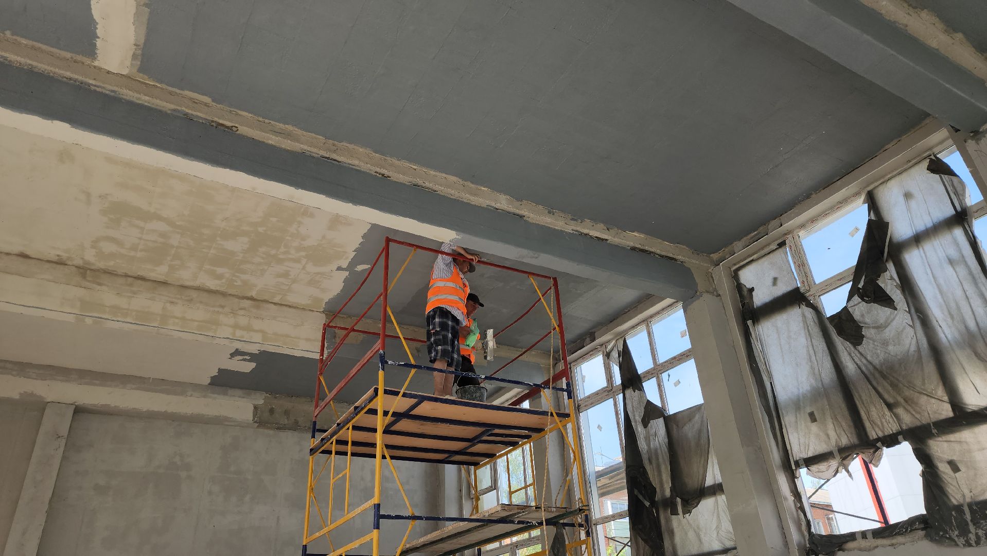 серпухов, подмосковье, капремонт школы,