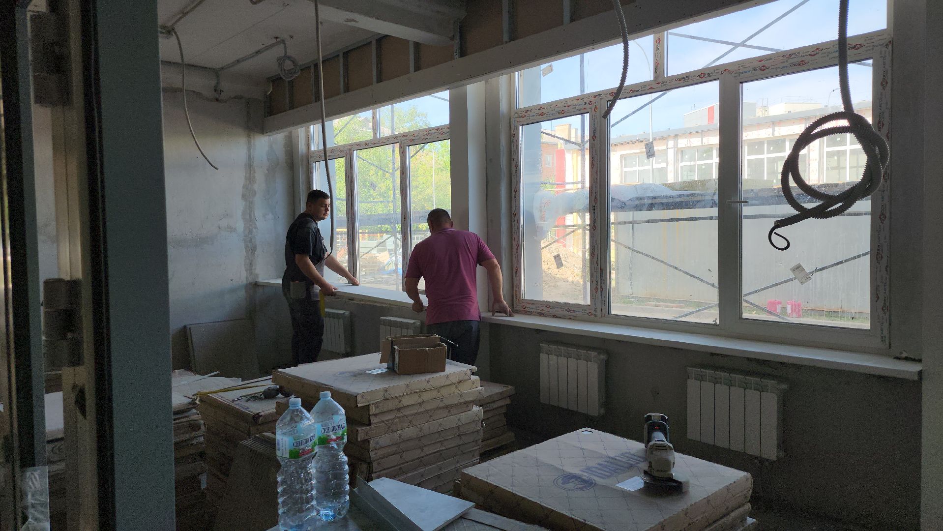 серпухов, подмосковье, капремонт школы,