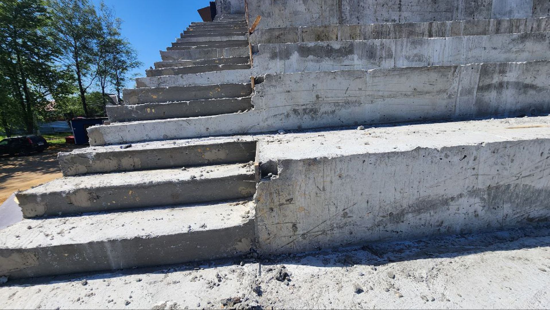 строительство, луховицы, новый стадион,