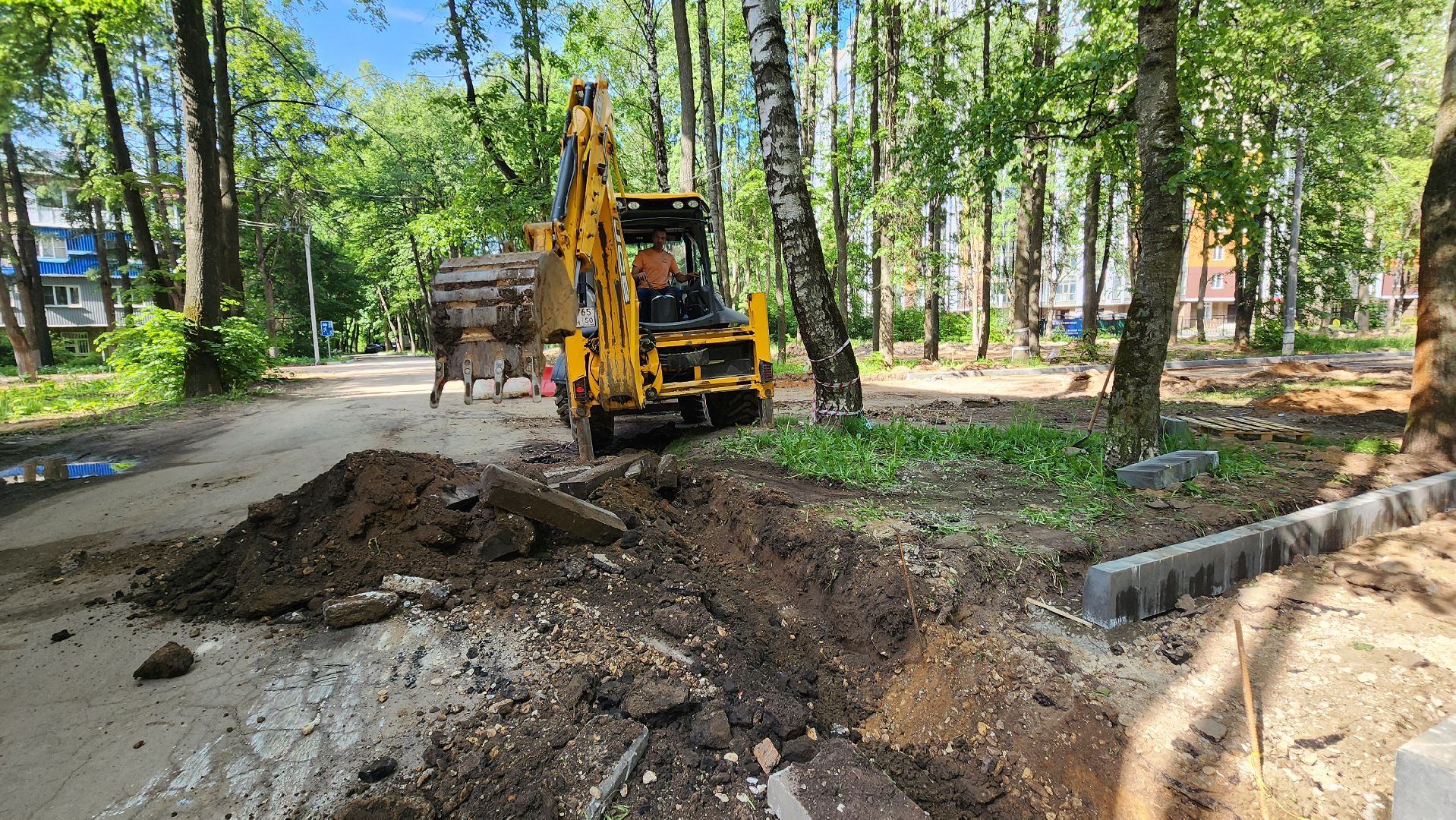 солнечногорск, микрорайон выстрел, благоустройство, капремонт теплосети,