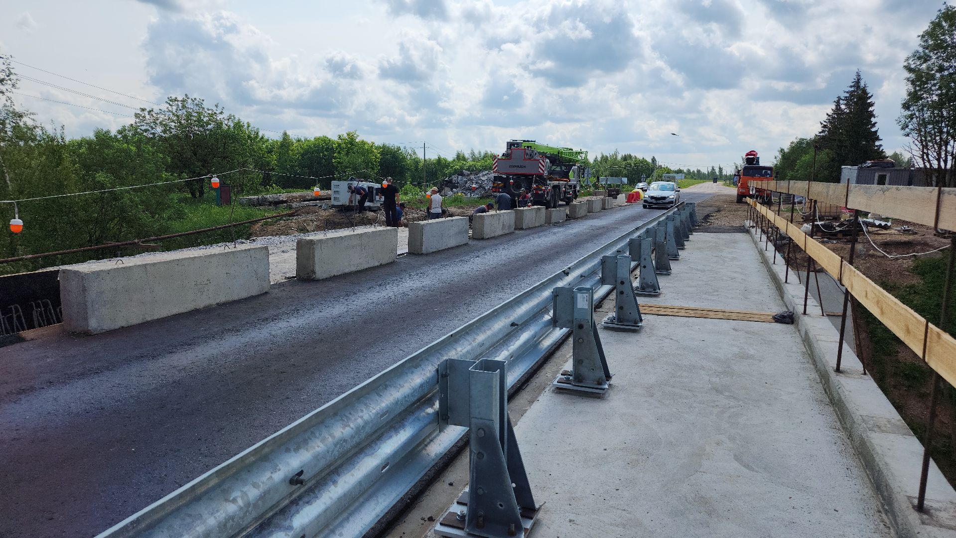 ремонт путепровода, волоколамск,