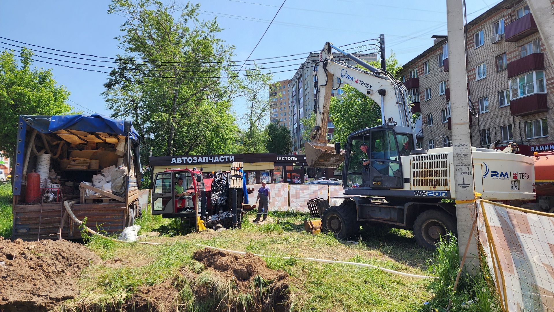 солнечногорск, газопровод, мособлгаз, строительство газопровода,