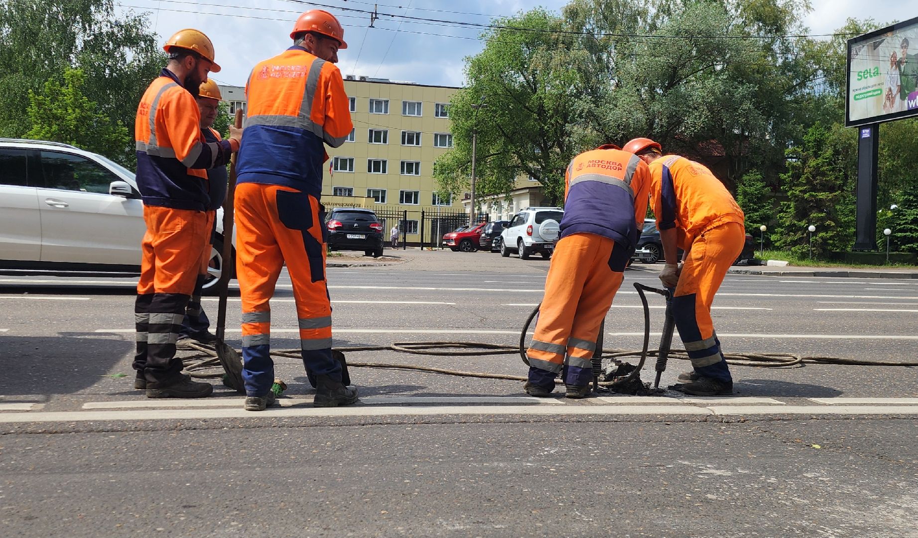 химки, дороги, ремонт,