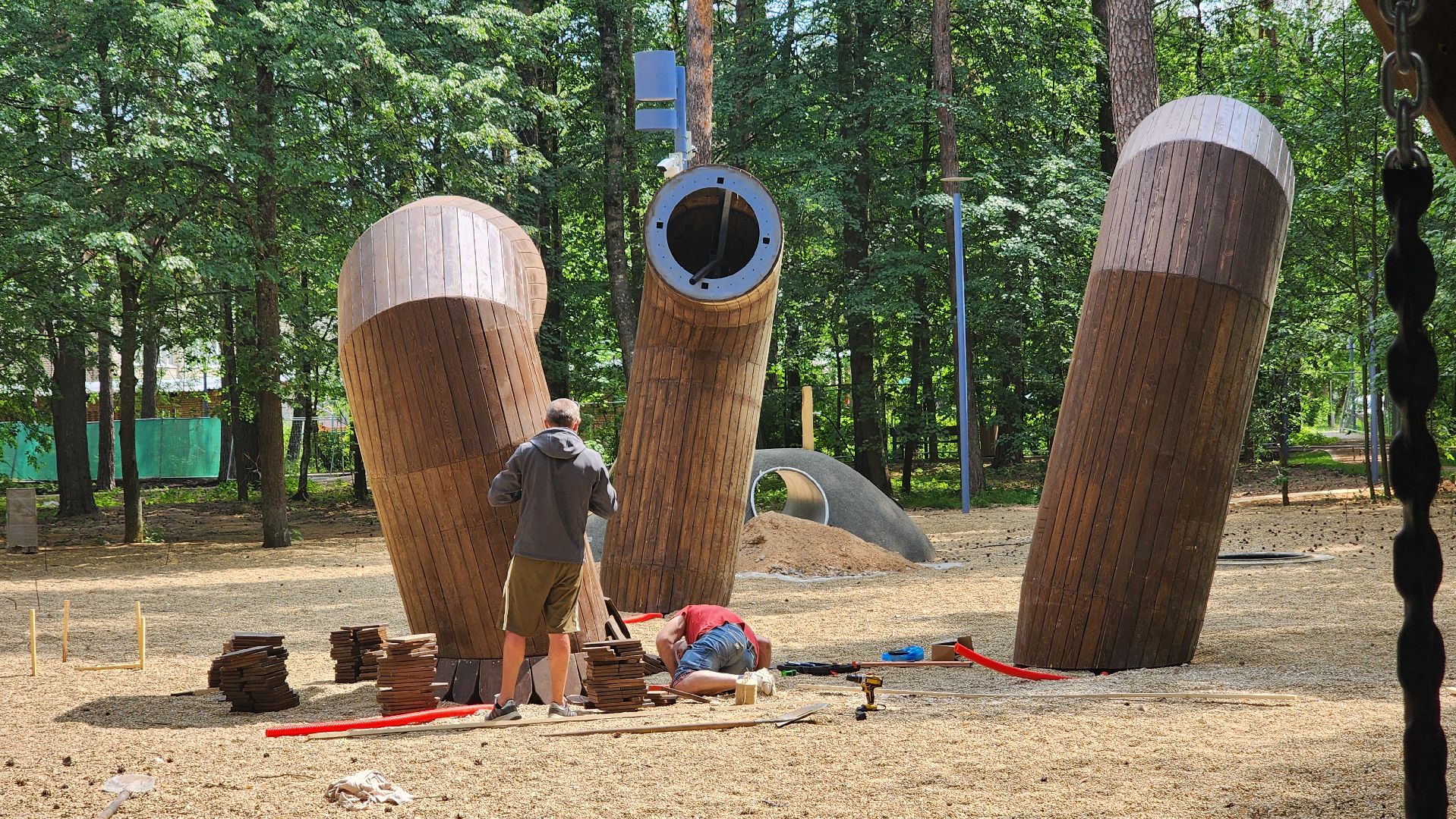 парк сказка, парки подмосковья, протвино, строительство,