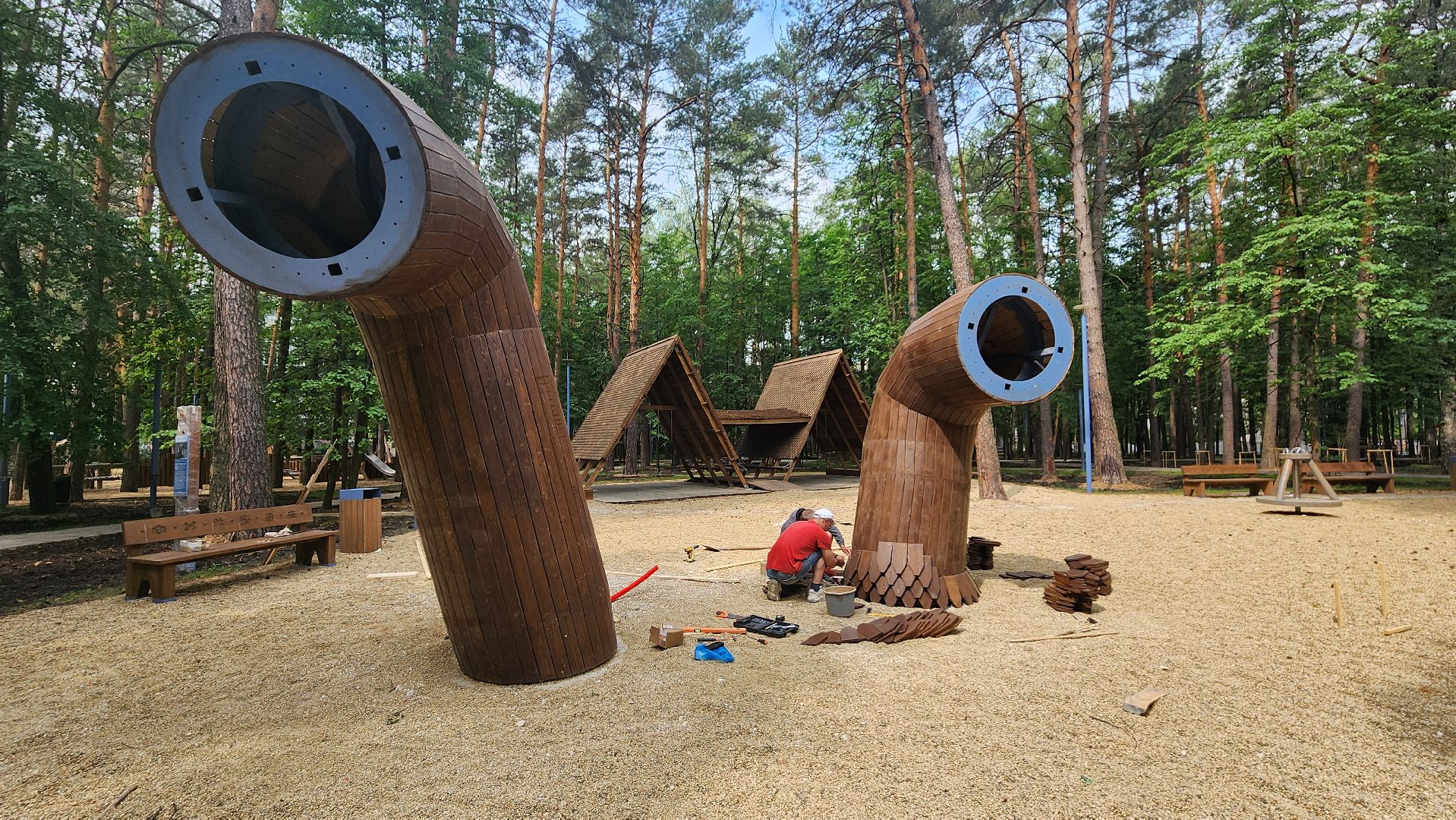 парк сказка, парки подмосковья, протвино, строительство,