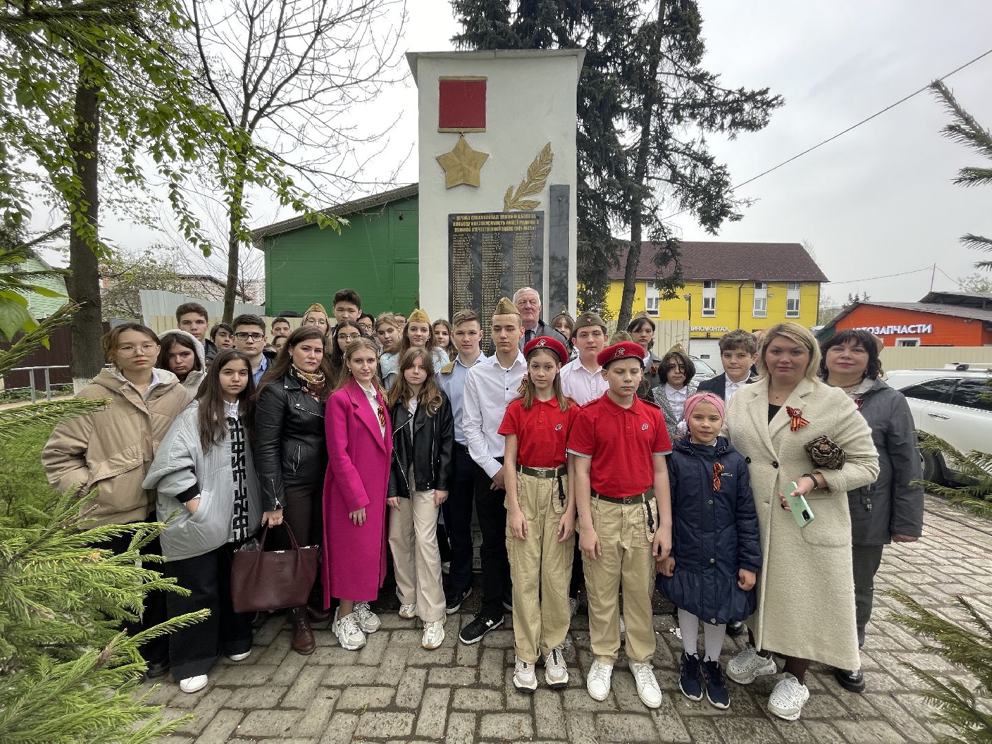 День Победы, вахта памяти, Одинцово, Мамоново, церемония, Солнцев, генерал-майор