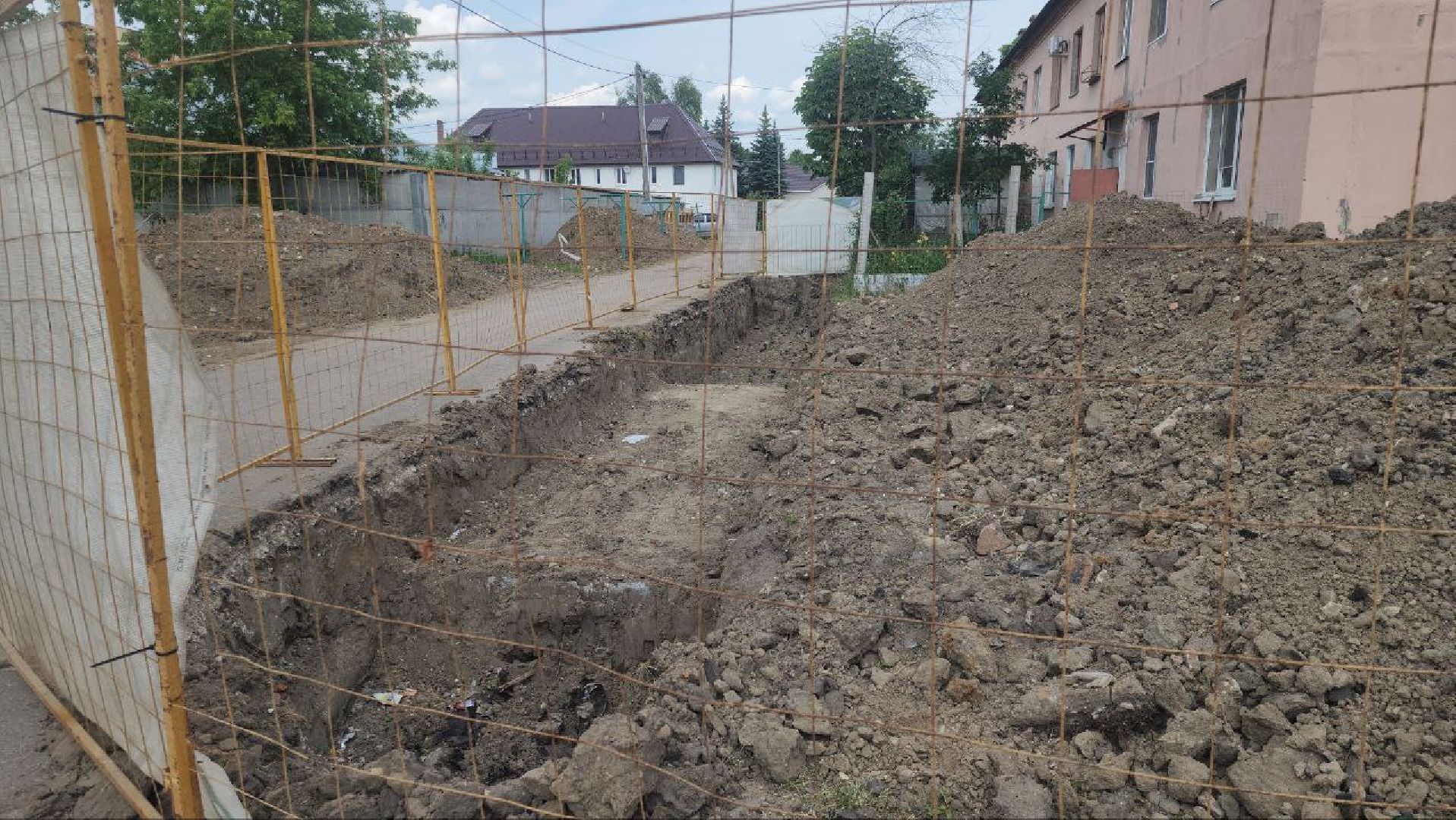 луховицы, красная пойма, капитальный ремонт теплосетей,жкх,