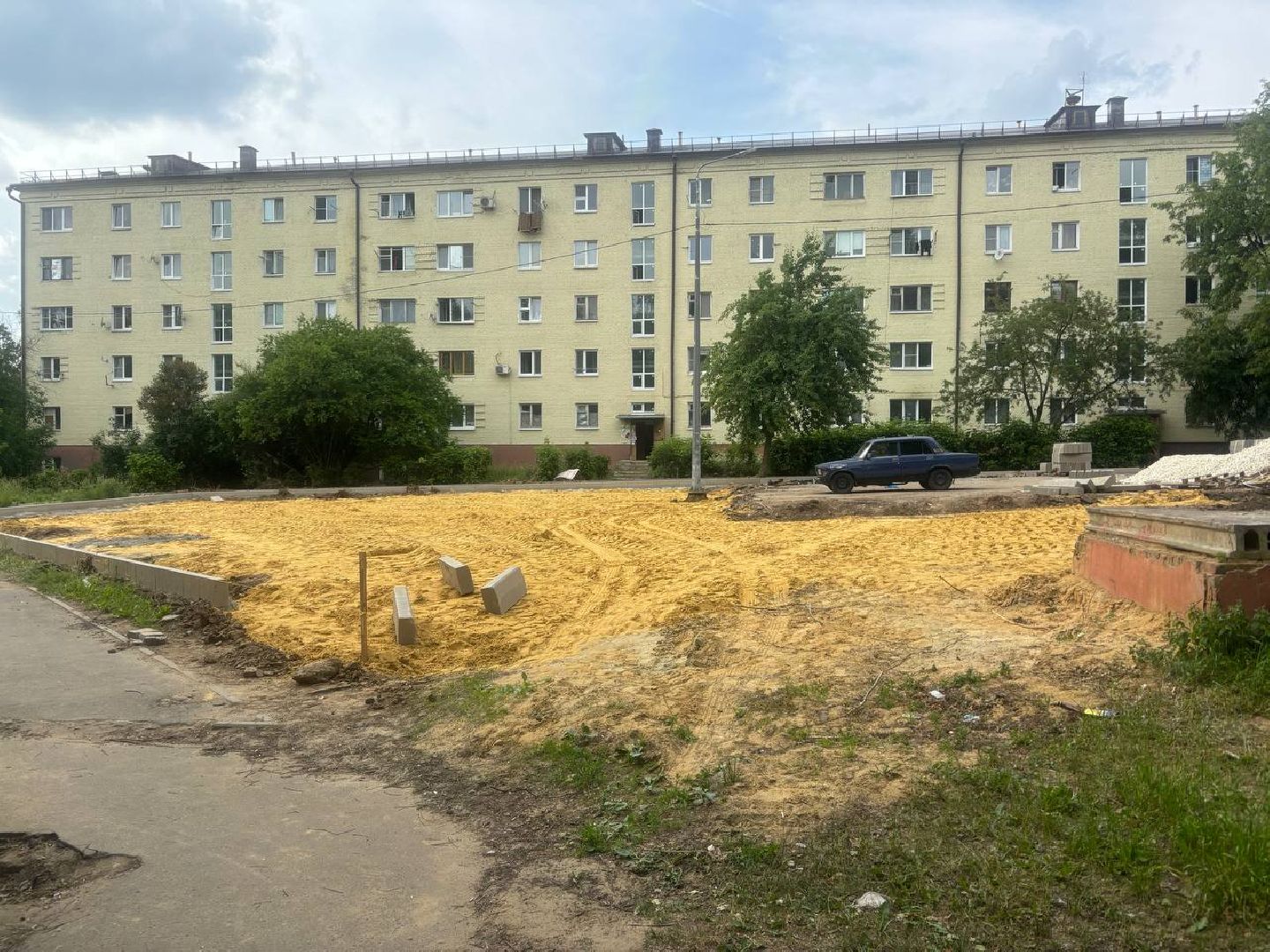 воскресенск, благоустройство, дворы,