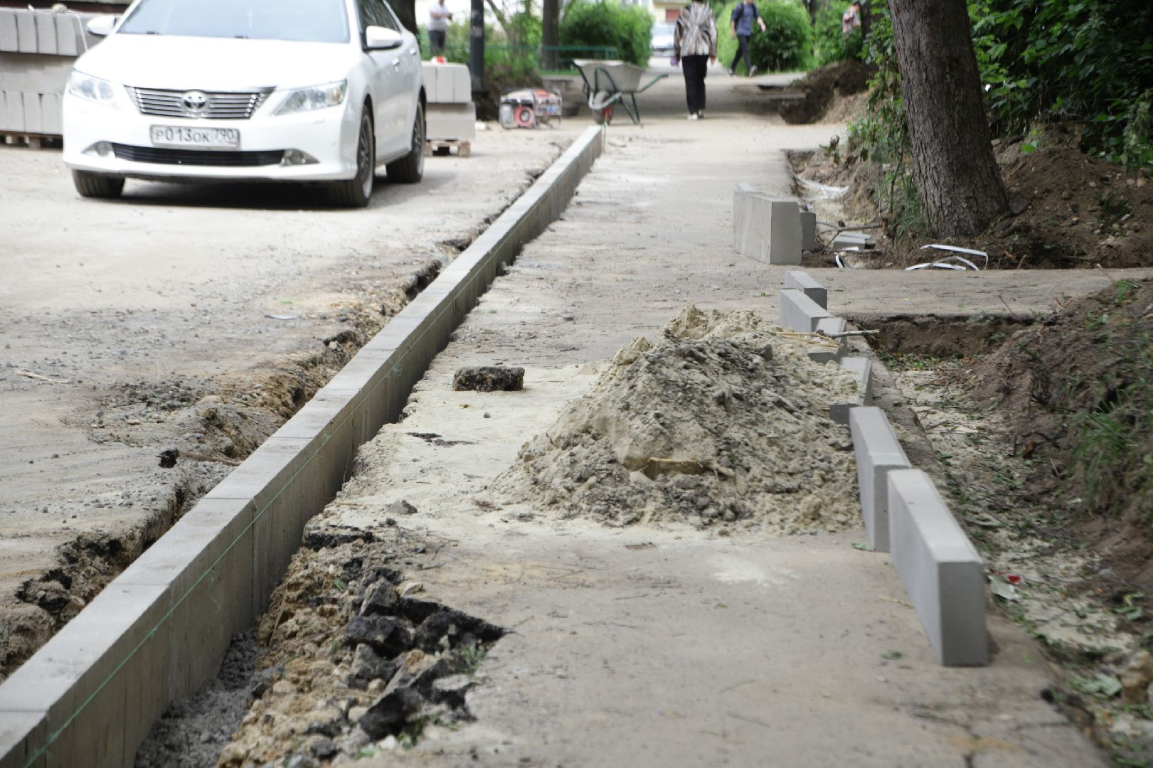 воскресенск, благоустройство, дворы,