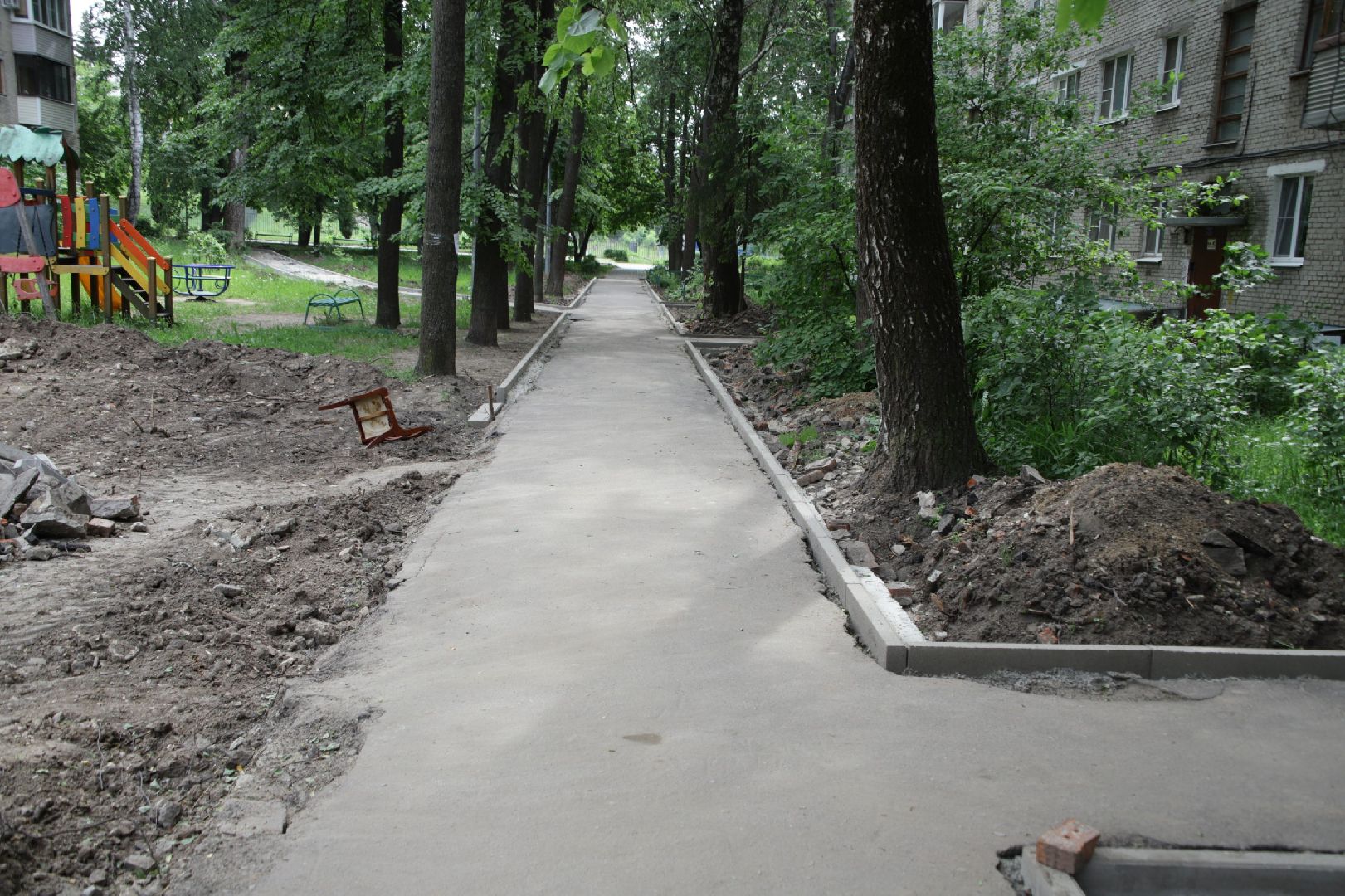 воскресенск, благоустройство, дворы,