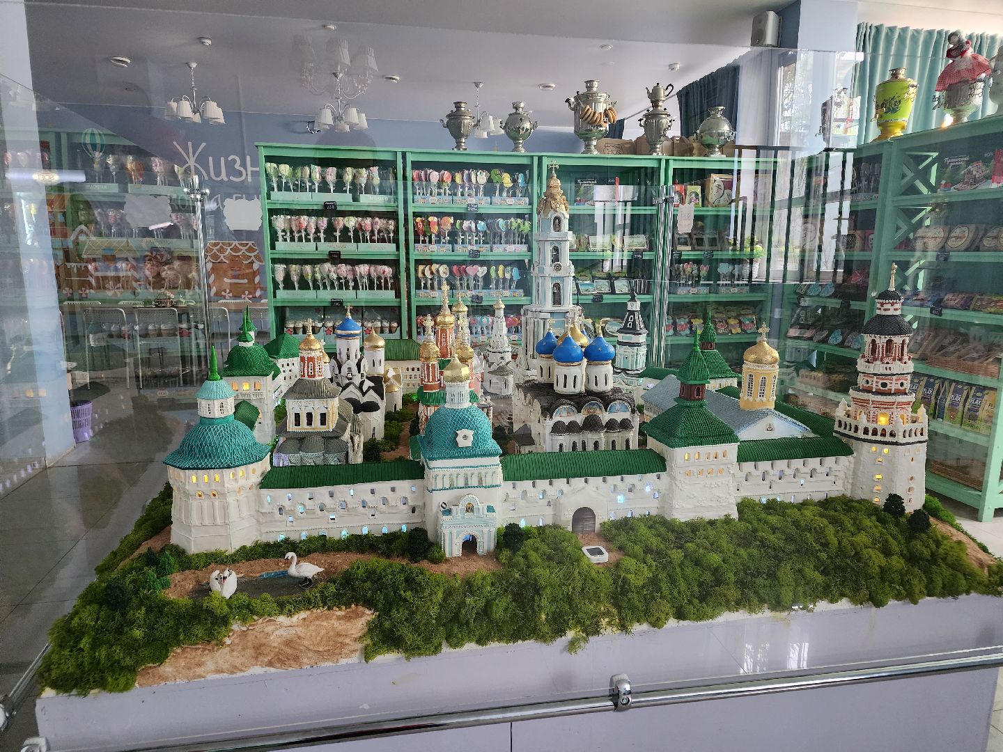 сергиев посад, пряничная мастерская, мастерская софи, музей пряника, макет троице-сергиевой лавры,