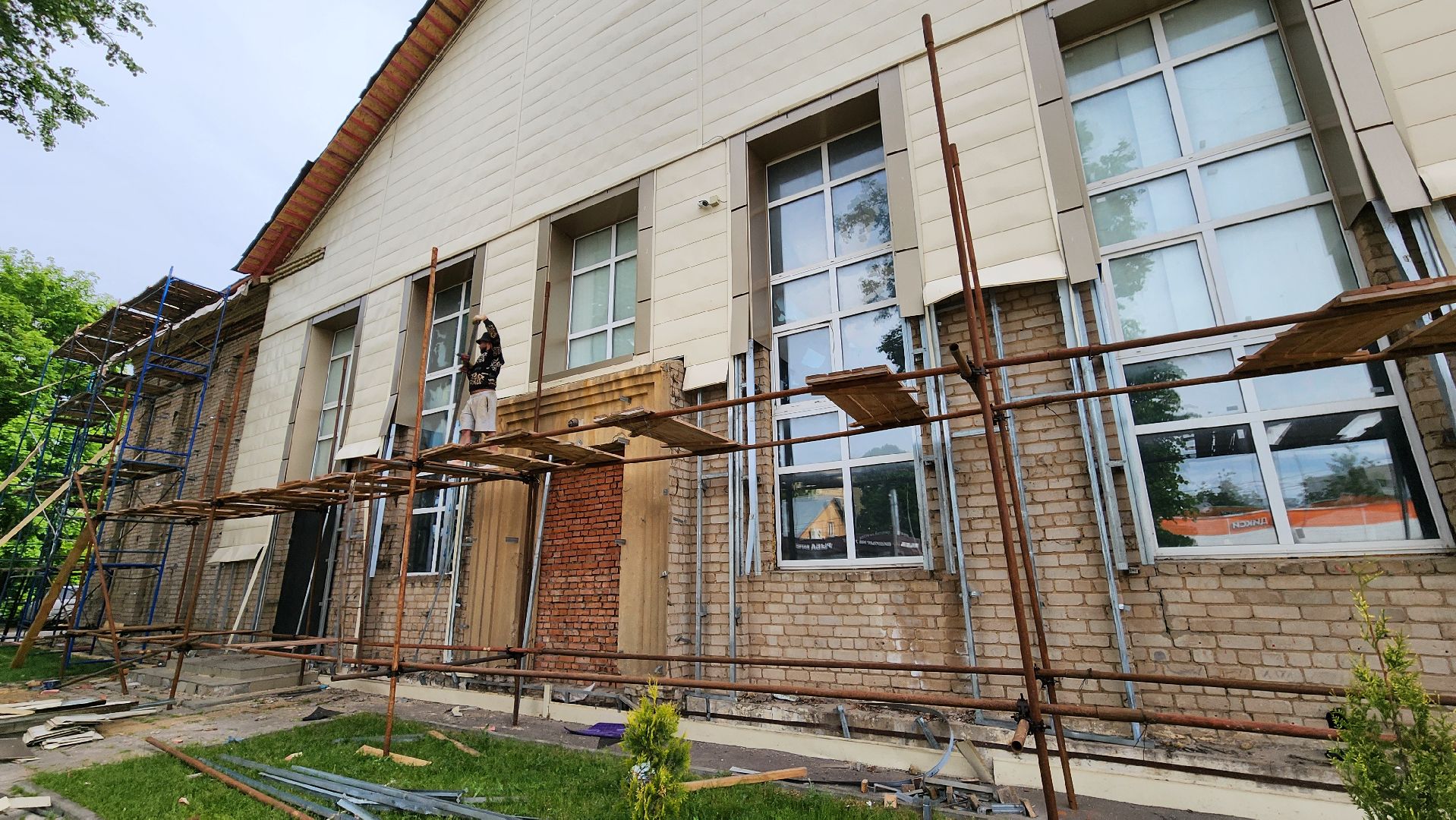 Руза, капитальный  ремонт, центр культуры и искусств рузы,