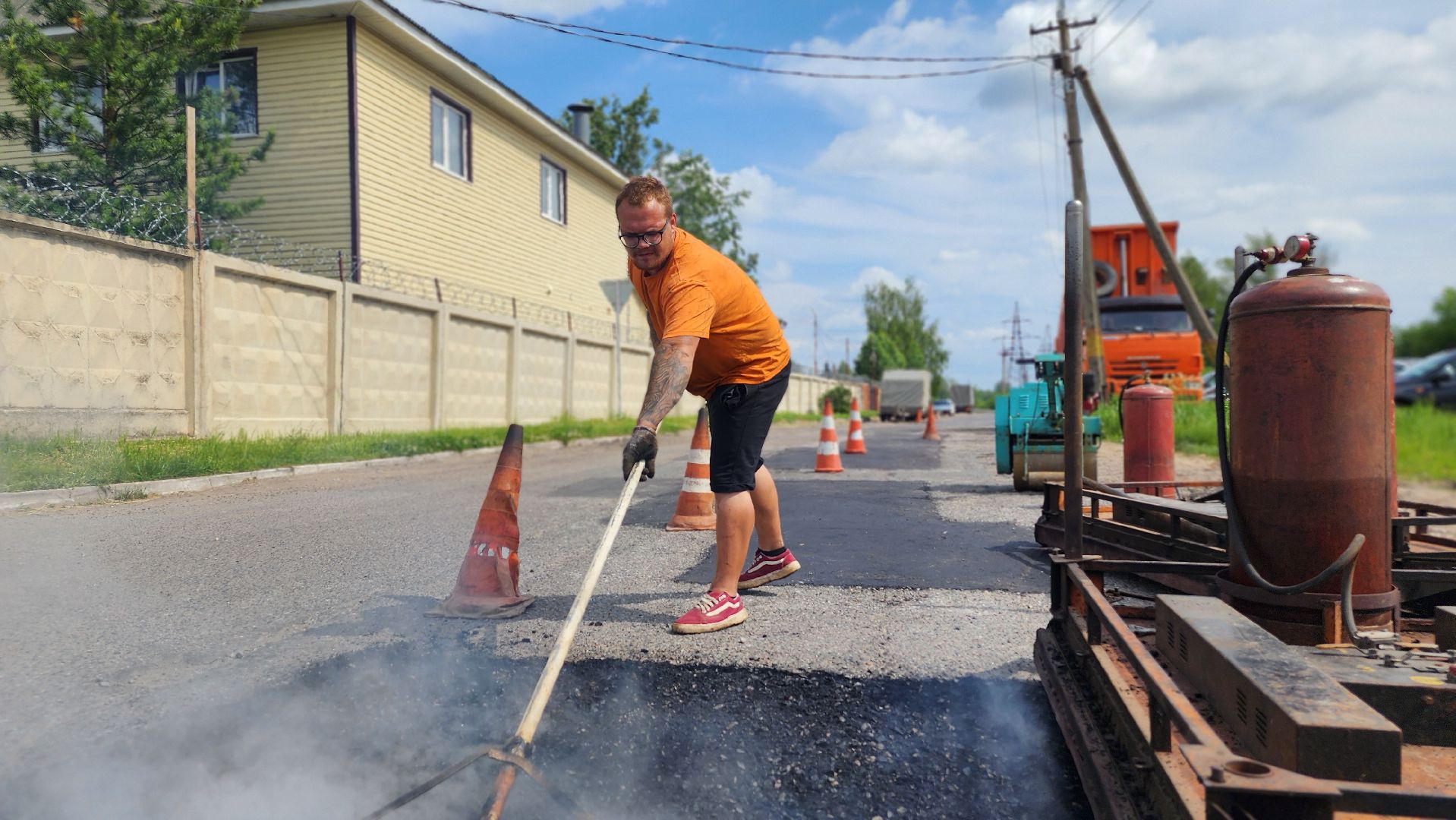 ямочный ремонт, волоколамск,