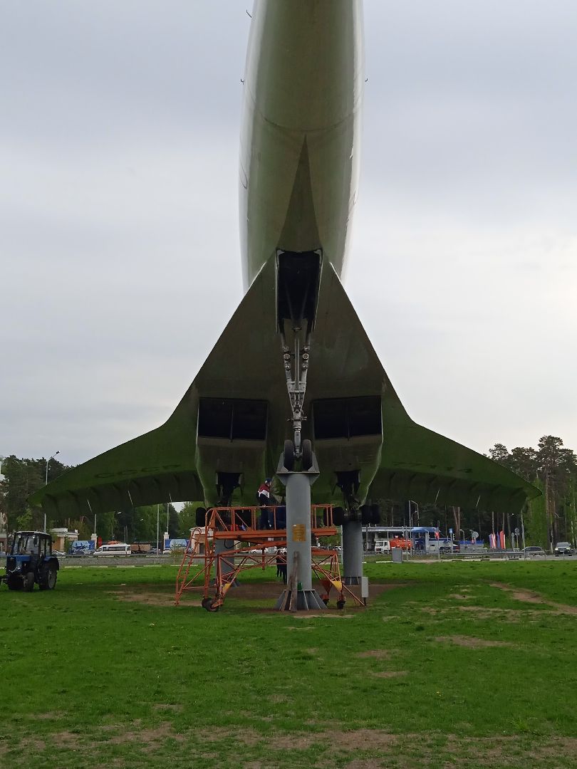 Ту-144, памятник, монумент, традиция, взлётное, положение, Жуковский