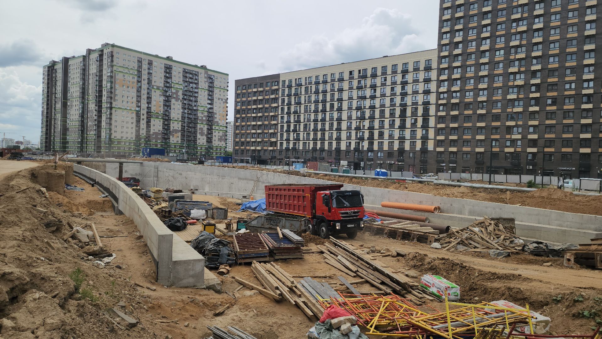 красногорск, путилково, туннель, дороги подмосковья,