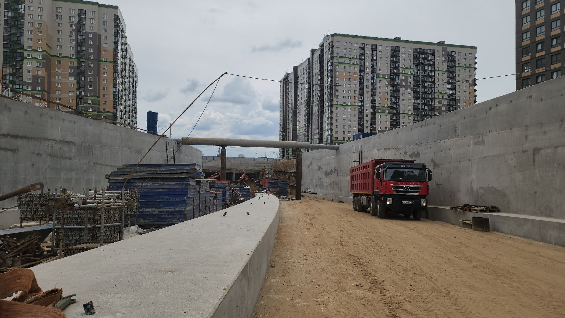 красногорск, путилково, туннель, дороги подмосковья,