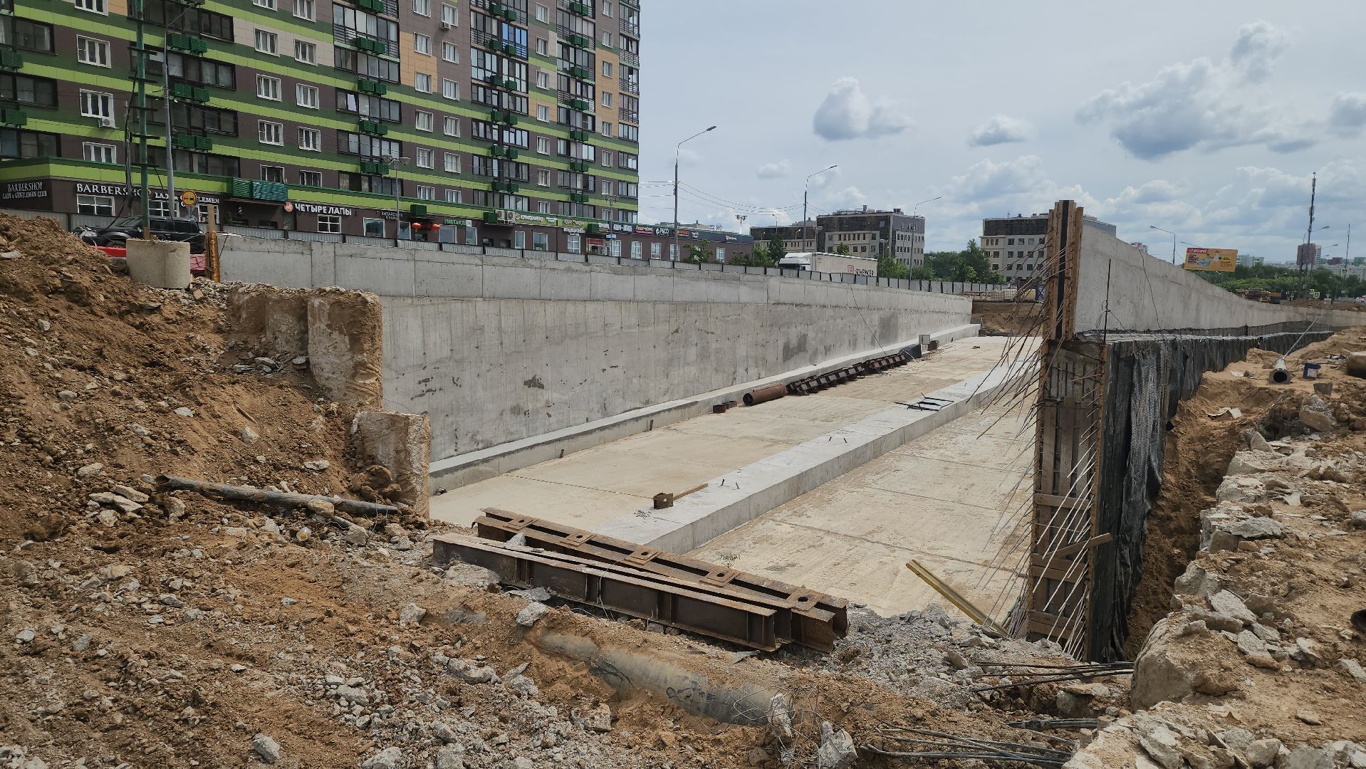 красногорск, путилково, туннель, дороги подмосковья,