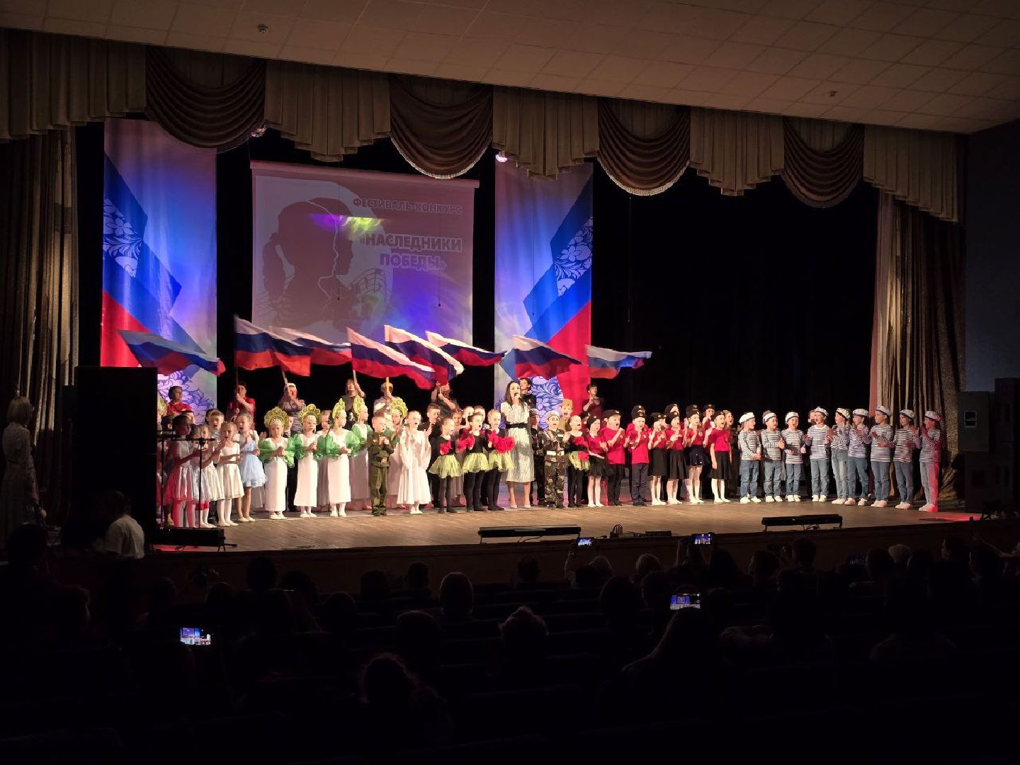 можайск, можайский муниципальный округ, подмосковье, наследники победы, фестиваль, детский сад, детсадовцы, дошколята,