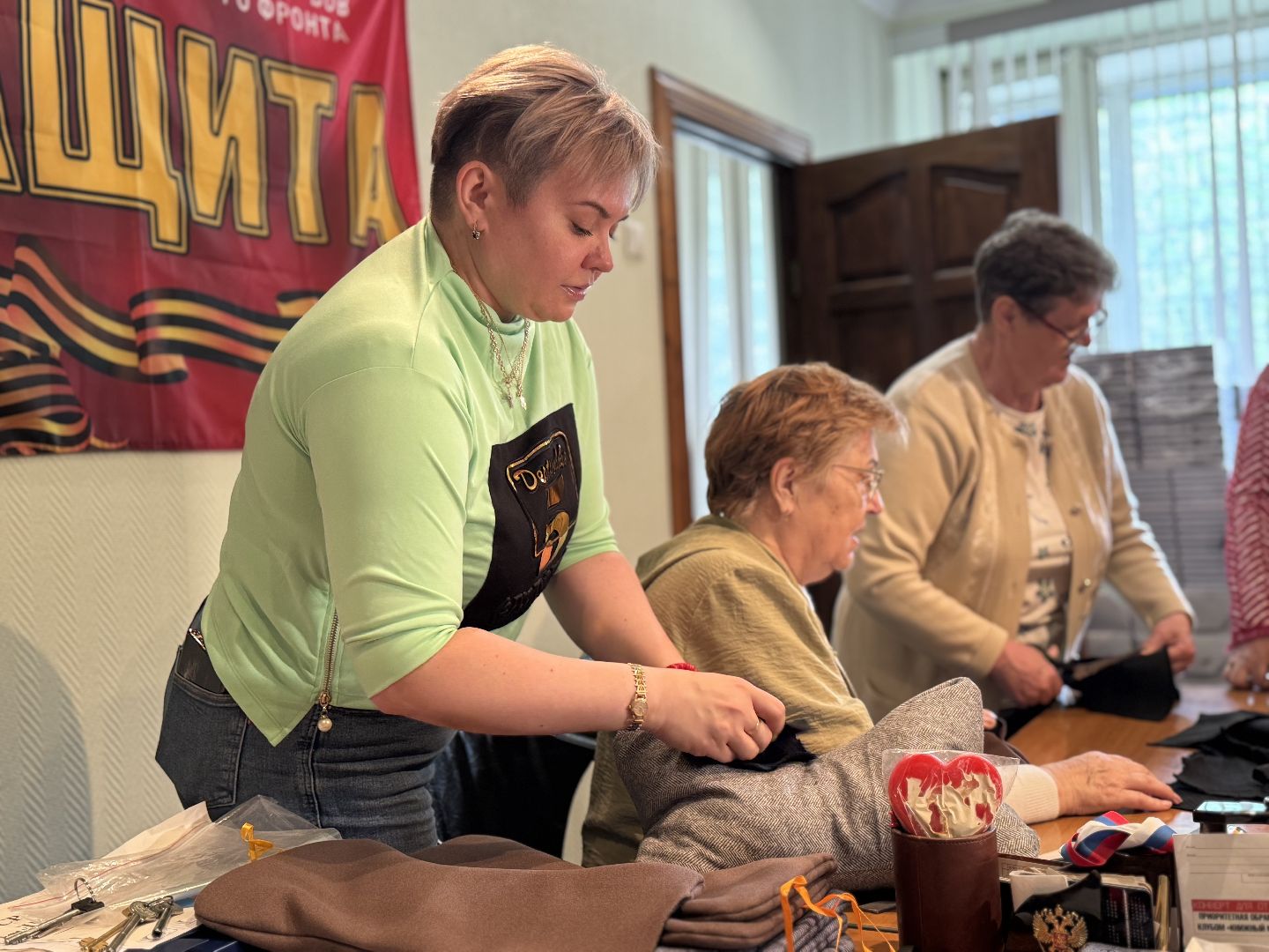 фонд защита, балашиха, активное долголетие балашиха, подушки косточки для сво, помощь сво,