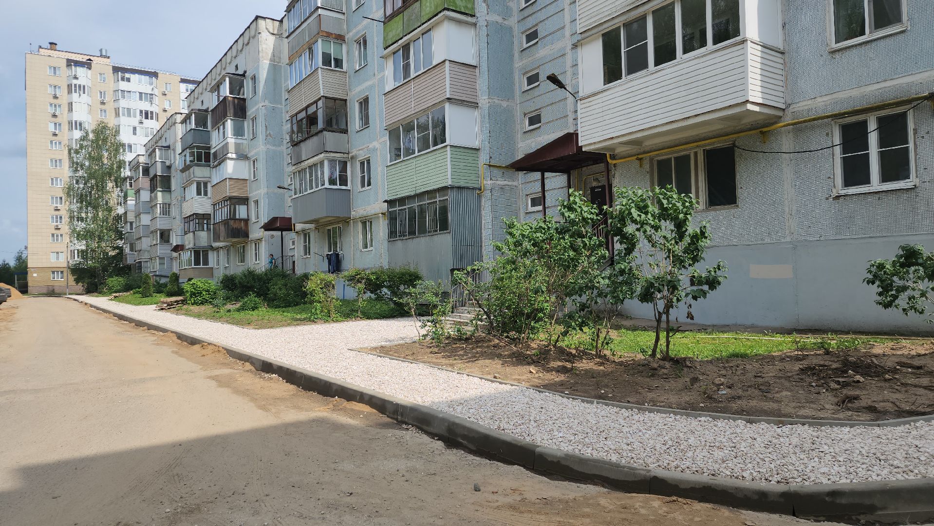 ивантеевка, вертикалки, дворовая территория, благоустройсво, комплексное благоустройство,парковки, тротуары, контейнерная площадка,