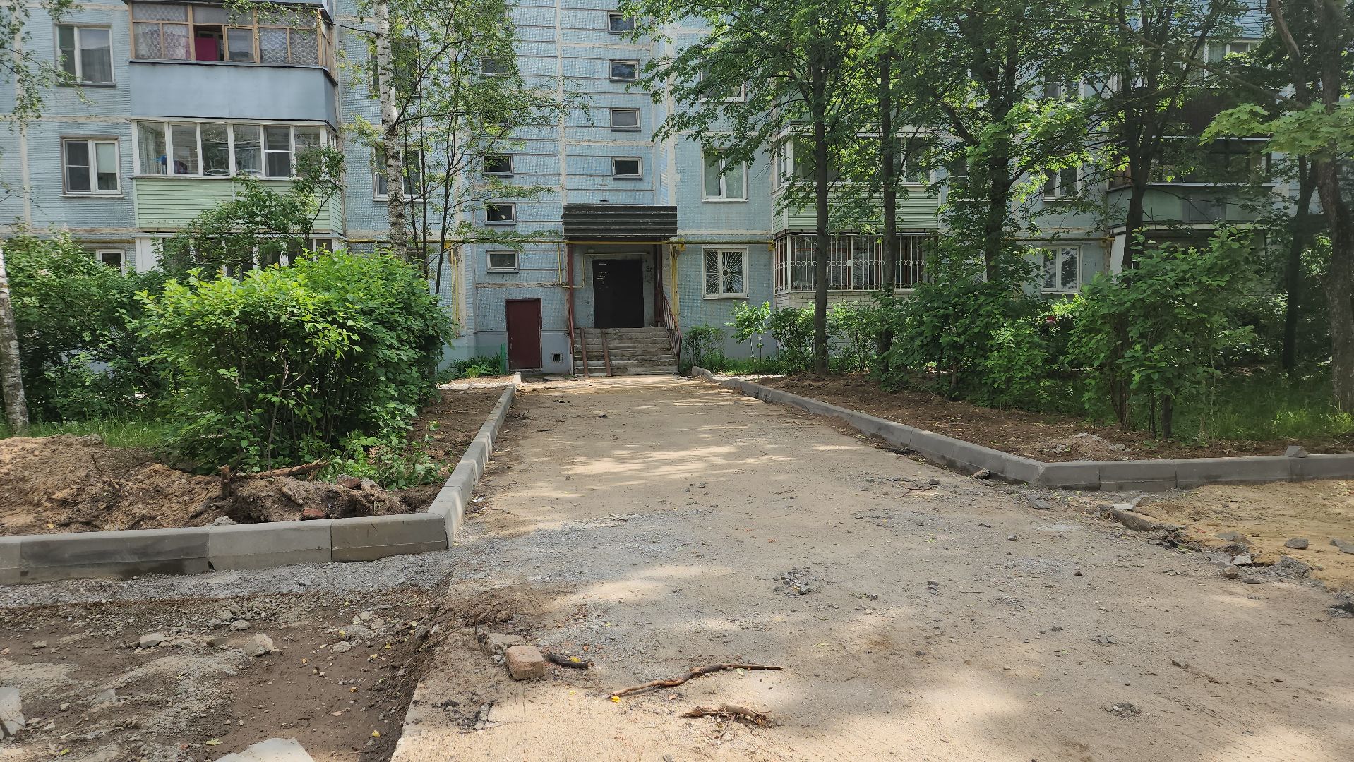 ивантеевка, вертикалки, дворовая территория, благоустройсво, комплексное благоустройство,парковки, тротуары, контейнерная площадка,