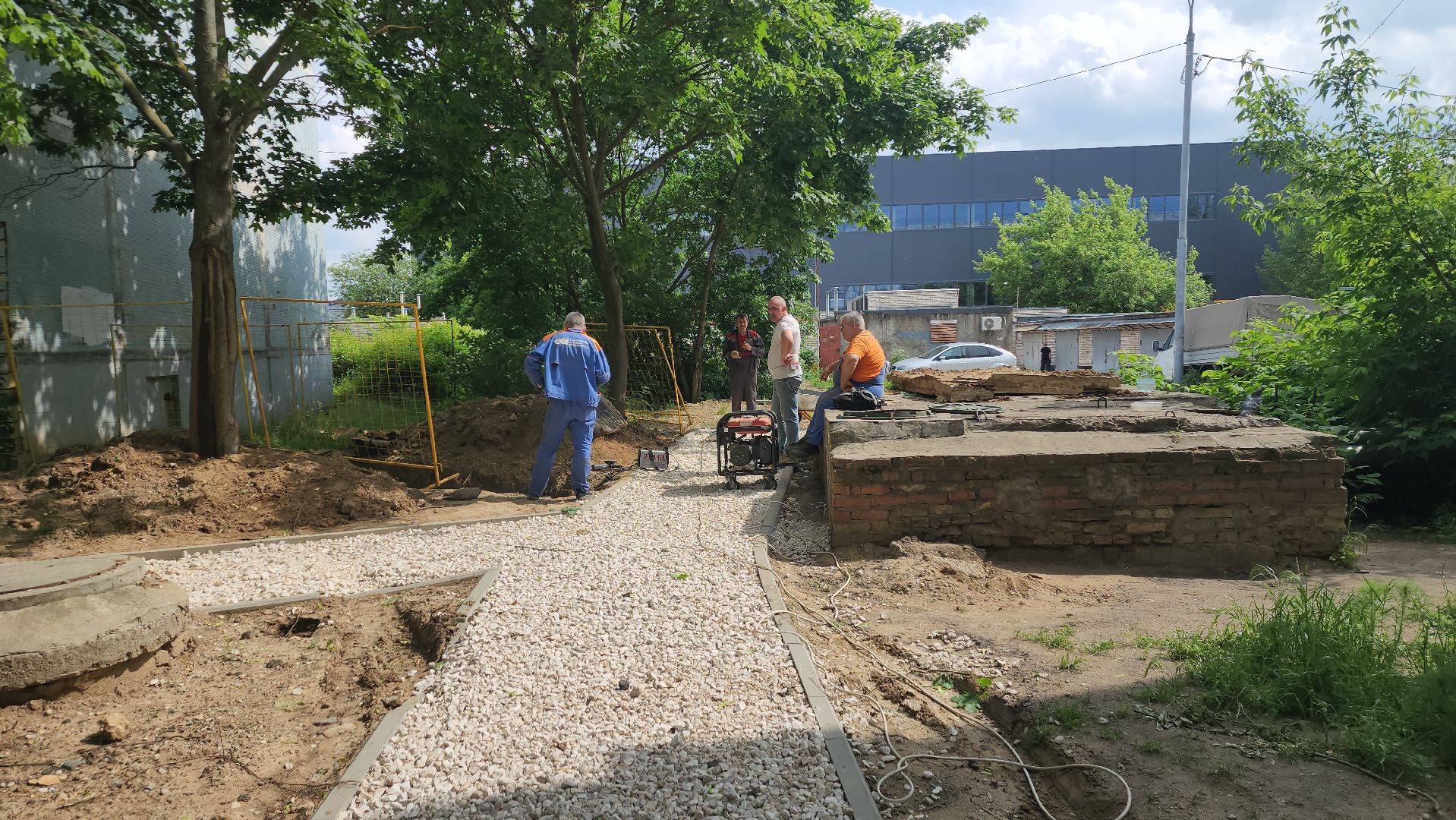 ивантеевка, вертикалки, дворовая территория, благоустройсво, комплексное благоустройство,парковки, тротуары, контейнерная площадка,