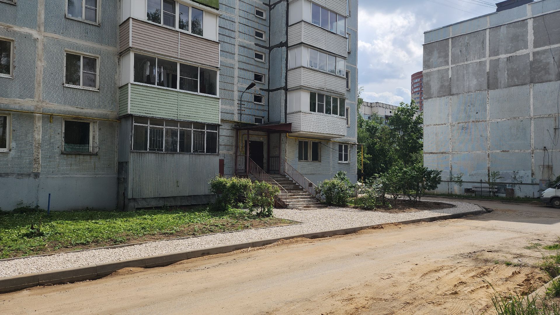 ивантеевка, вертикалки, дворовая территория, благоустройсво, комплексное благоустройство,парковки, тротуары, контейнерная площадка,