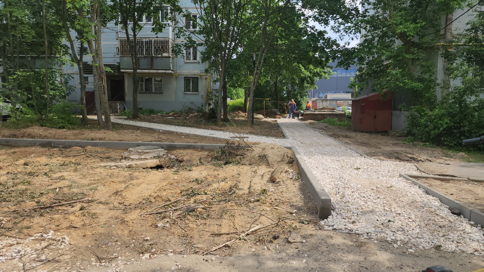 ивантеевка, вертикалки, дворовая территория, благоустройсво, комплексное благоустройство,парковки, тротуары, контейнерная площадка,